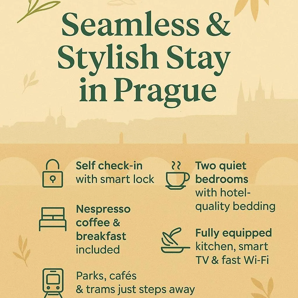 Modern Apartment In The Heart Of Vrsovice Praga